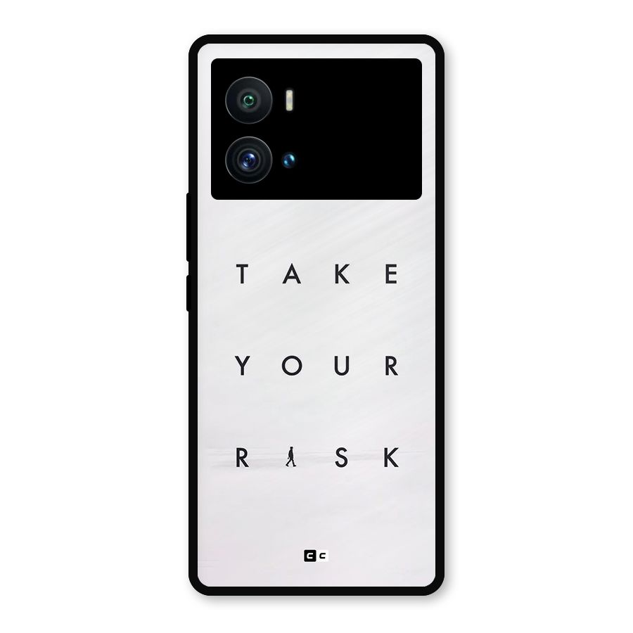 Take Your Risk Metal Back Case for iQOO 9 Pro