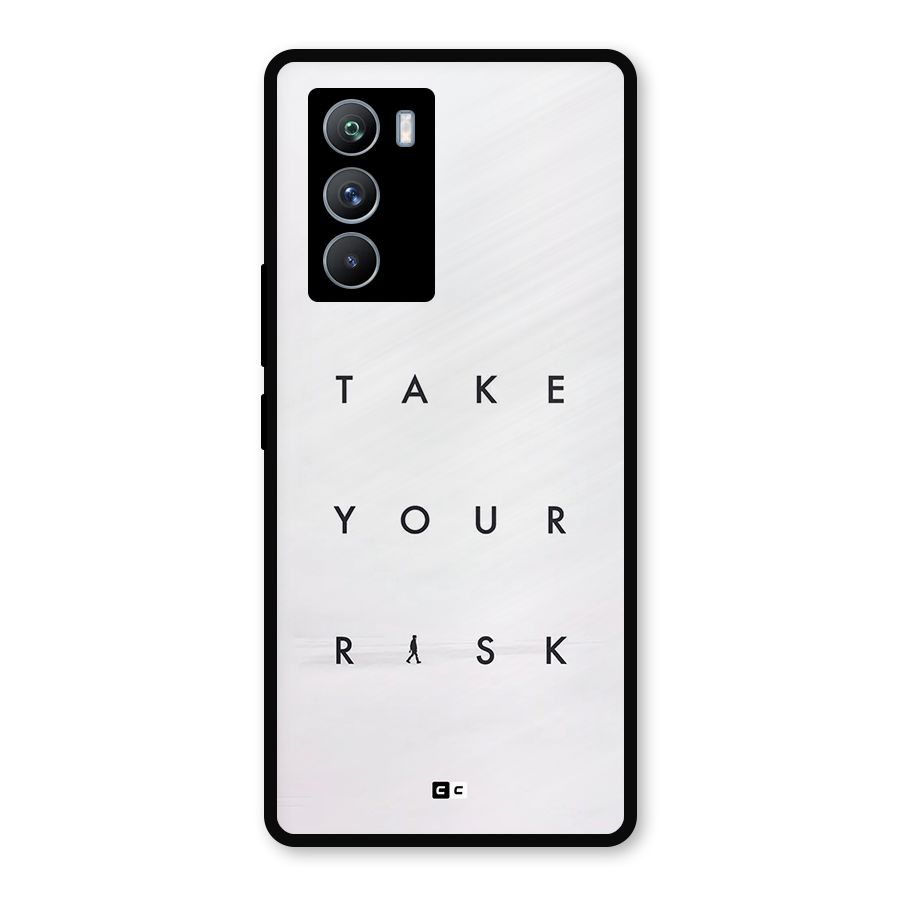 Take Your Risk Metal Back Case for iQOO 9 SE