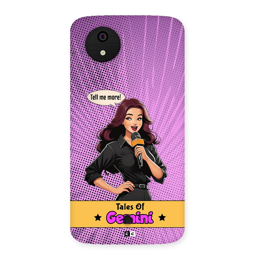 Tales Of Gemini Back Case for Canvas A1  AQ4501