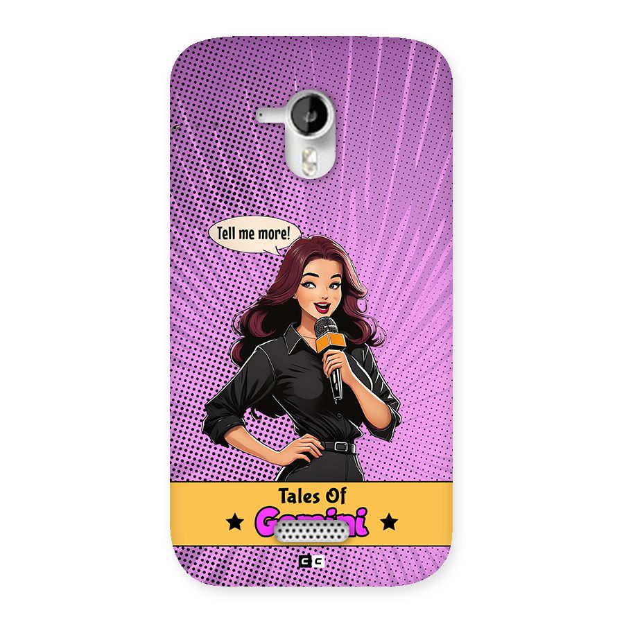 Tales Of Gemini Back Case for Canvas HD A116