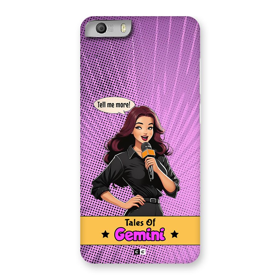 Tales Of Gemini Back Case for Canvas Knight 2