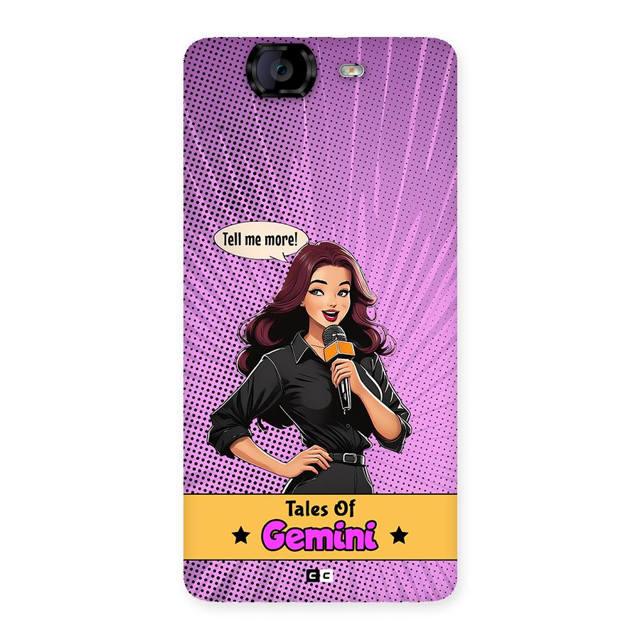 Tales Of Gemini Back Case for Canvas Knight A350