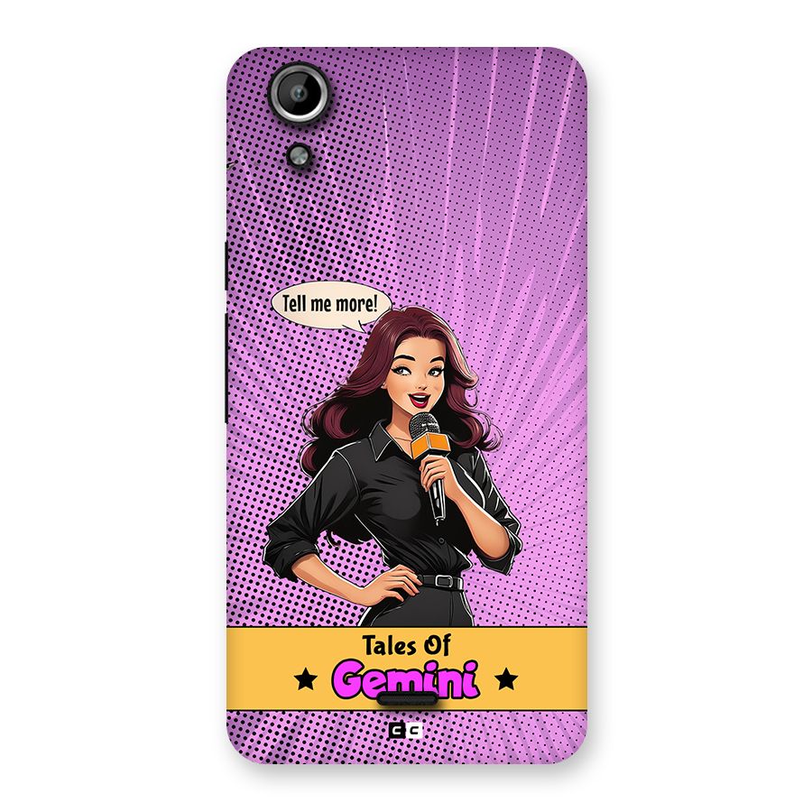 Tales Of Gemini Back Case for Canvas Selfie Lens Q345