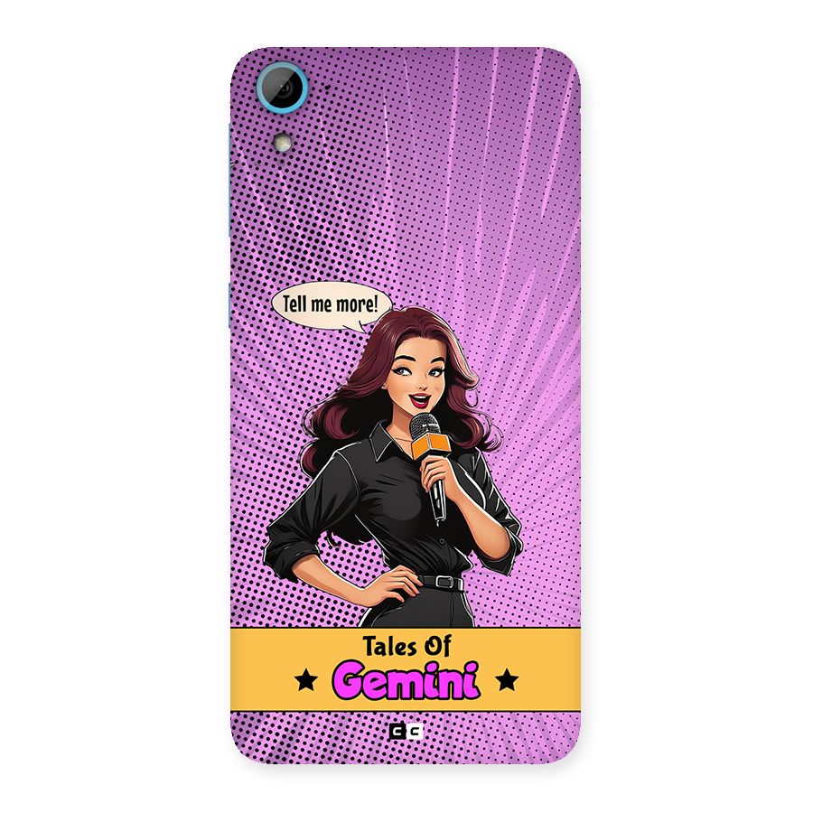 Tales Of Gemini Back Case for Desire 826