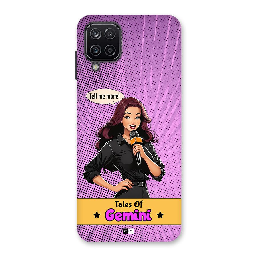 Tales Of Gemini Back Case for Galaxy A12