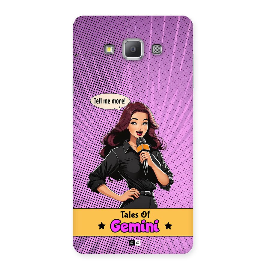 Tales Of Gemini Back Case for Galaxy A7