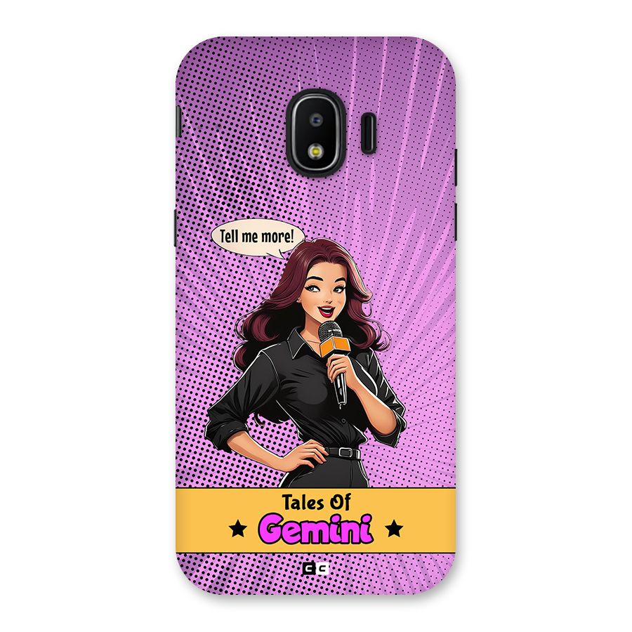 Tales Of Gemini Back Case for Galaxy J2 Pro 2018