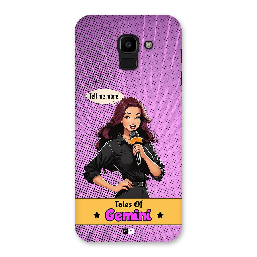Tales Of Gemini Back Case for Galaxy J6