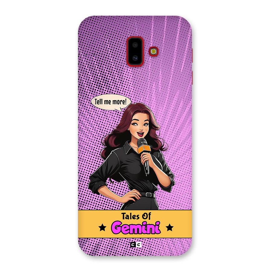 Tales Of Gemini Back Case for Galaxy J6 Plus