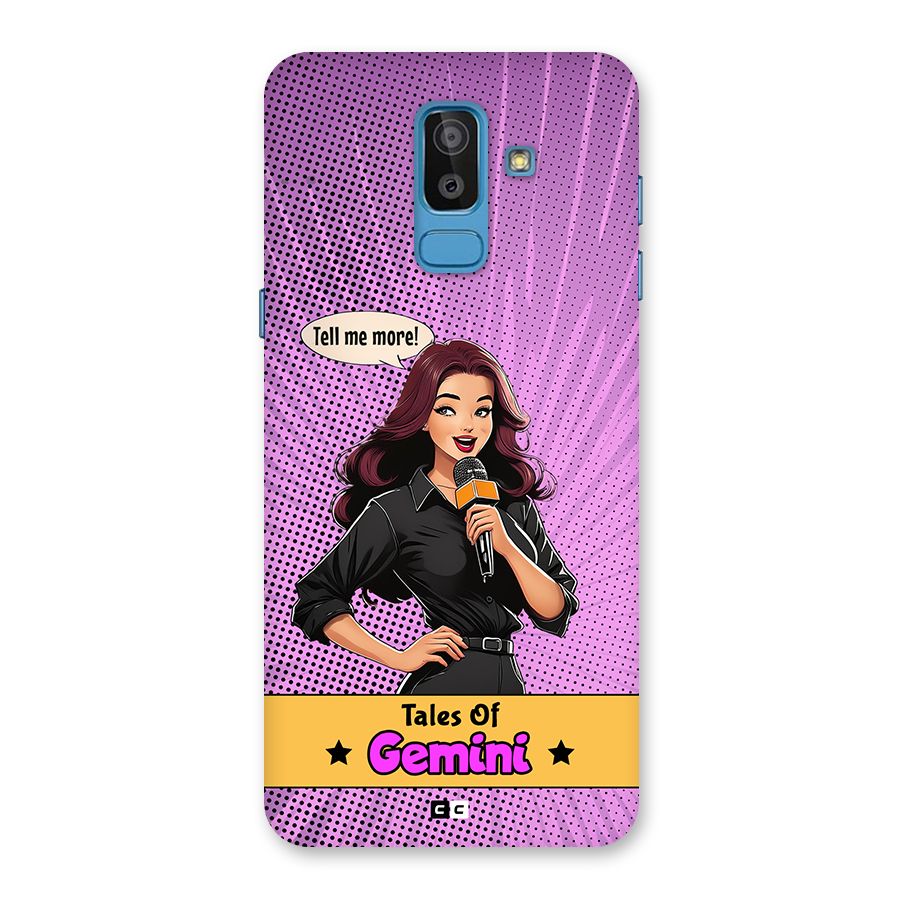 Tales Of Gemini Back Case for Galaxy J8
