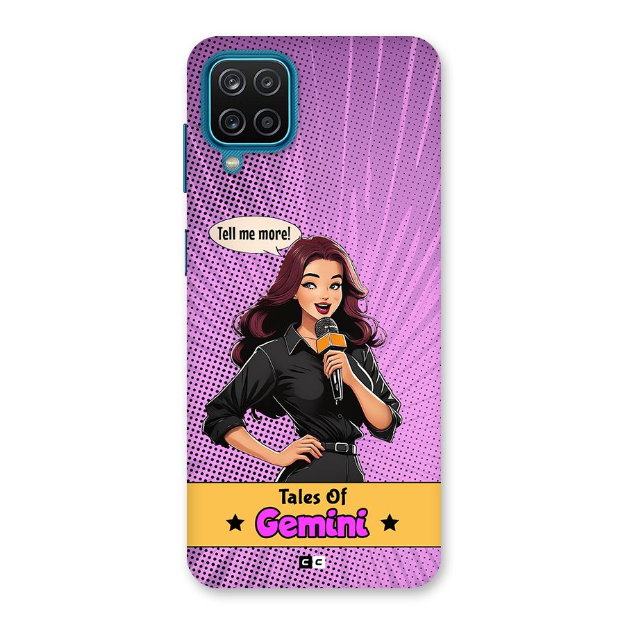 Tales Of Gemini Back Case for Galaxy M12