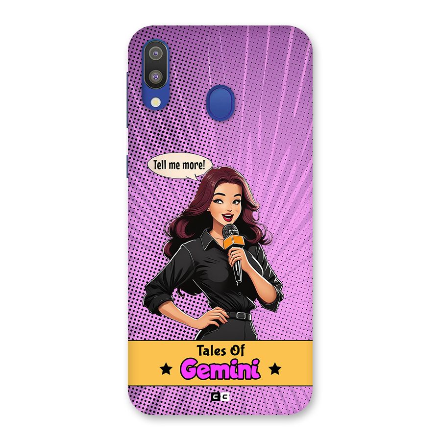 Tales Of Gemini Back Case for Galaxy M20