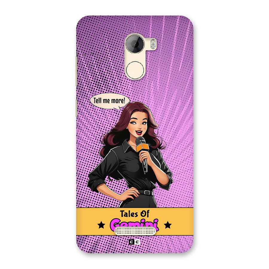 Tales Of Gemini Back Case for Gionee A1 LIte
