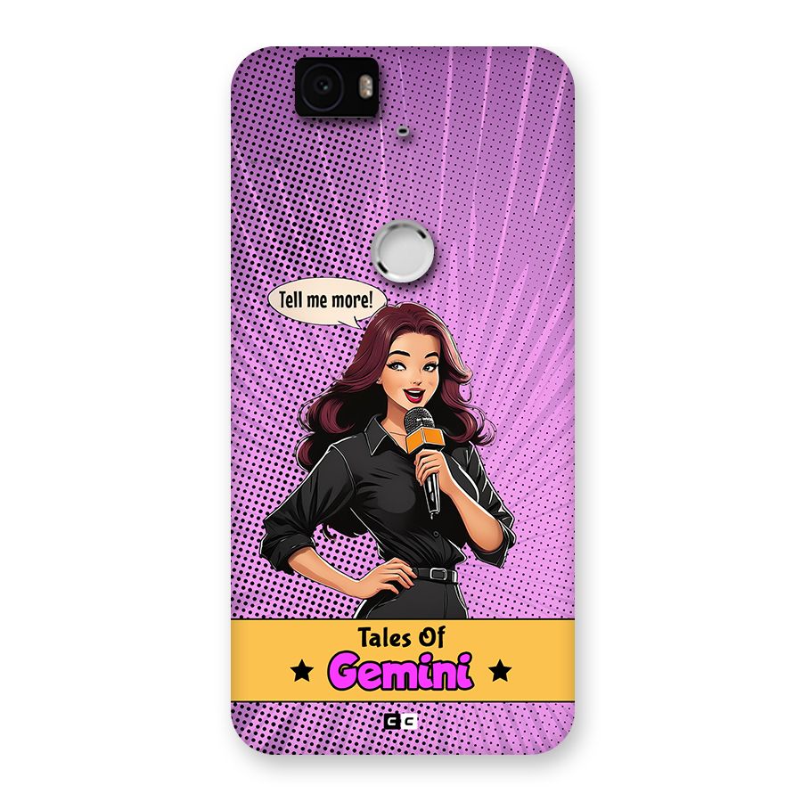 Tales Of Gemini Back Case for Google Nexus 6P