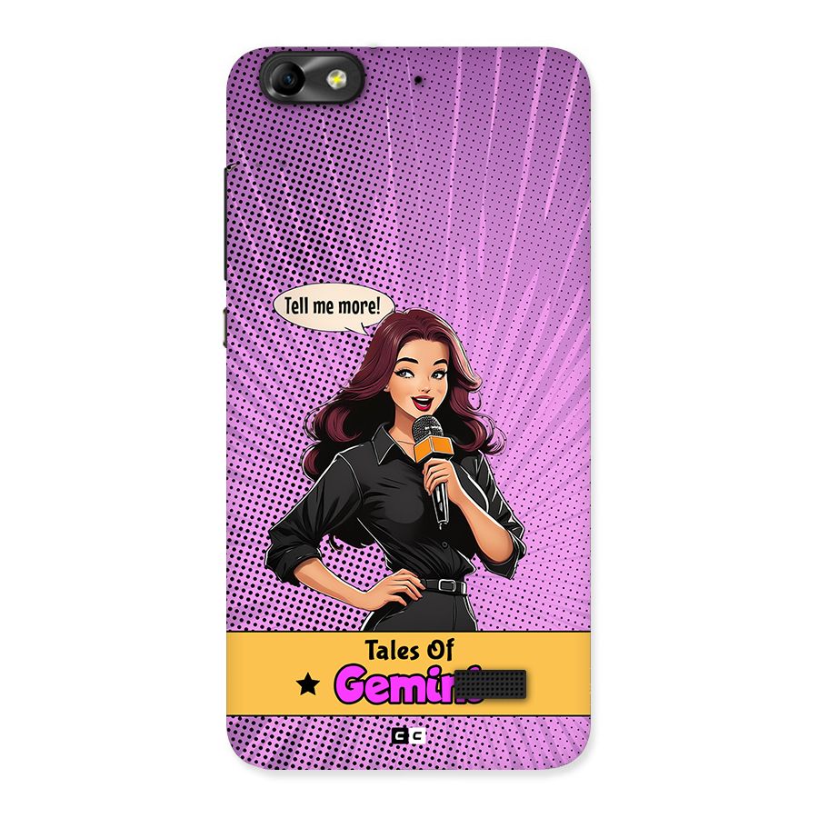 Tales Of Gemini Back Case for Honor 4C