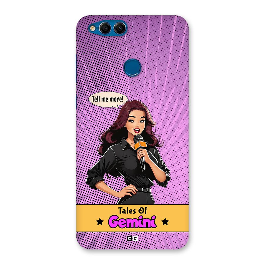 Tales Of Gemini Back Case for Honor 7X