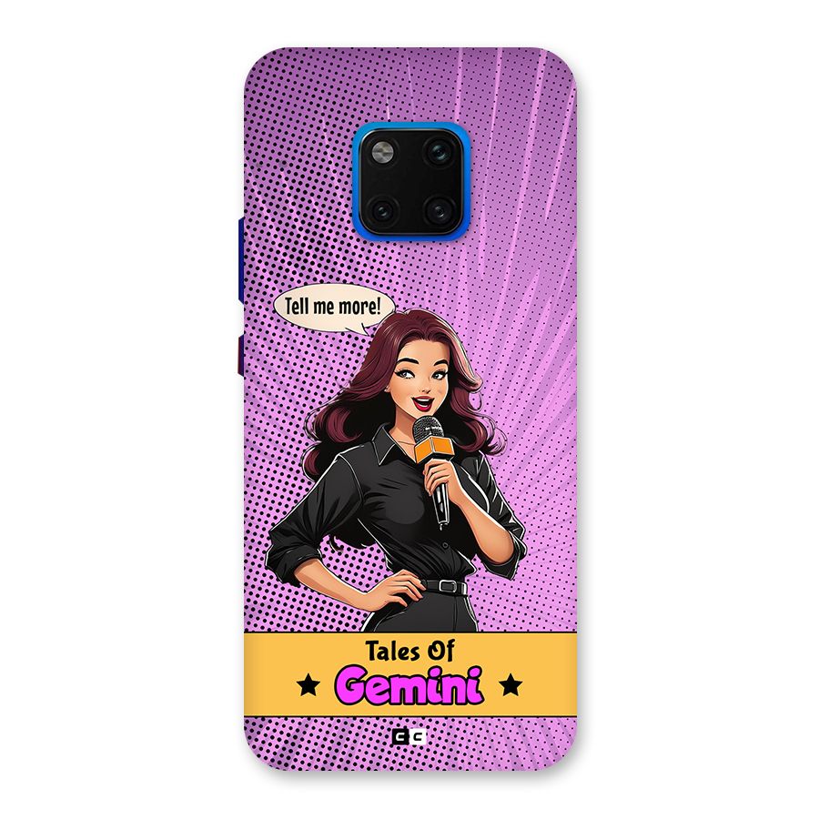 Tales Of Gemini Back Case for Huawei Mate 20 Pro
