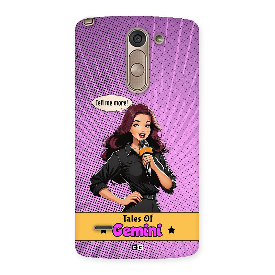 Tales Of Gemini Back Case for LG G3 Stylus
