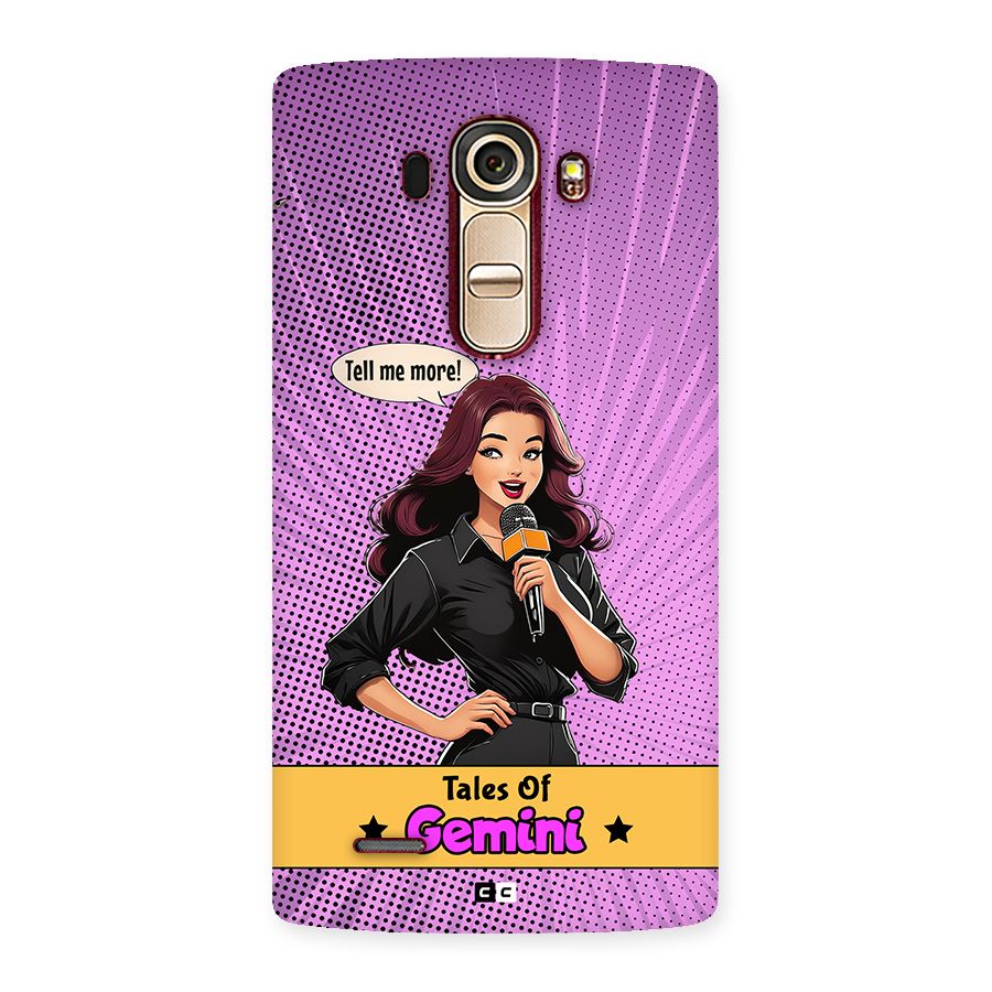 Tales Of Gemini Back Case for LG G4