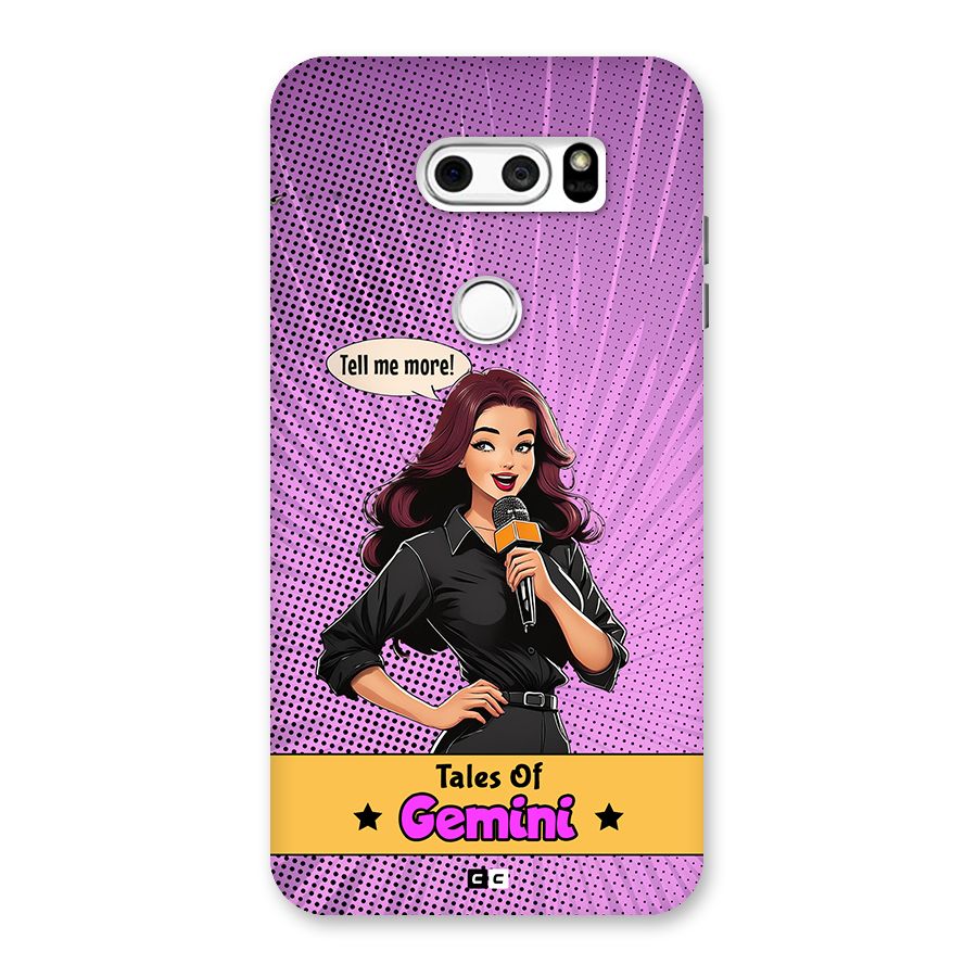 Tales Of Gemini Back Case for LG V30