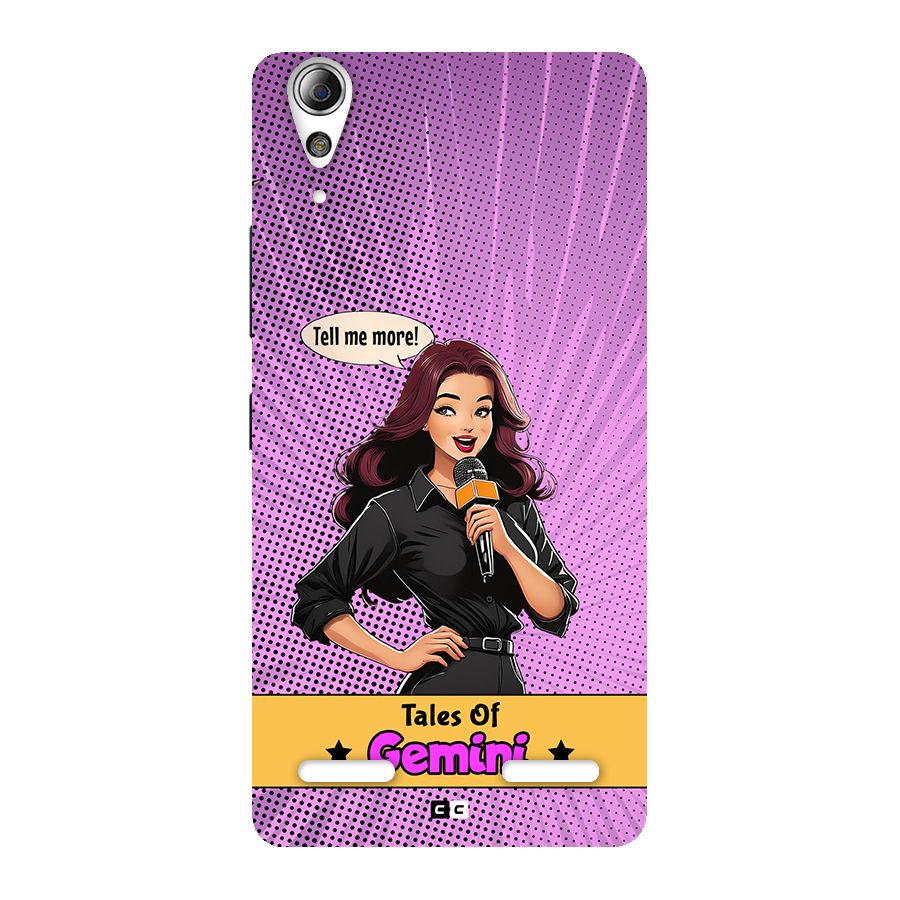 Tales Of Gemini Back Case for Lenovo A6000 Plus