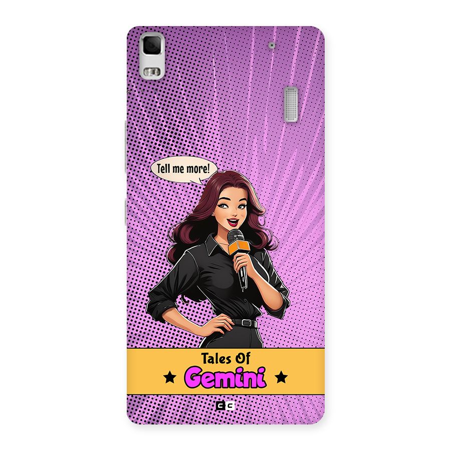 Tales Of Gemini Back Case for Lenovo A7000