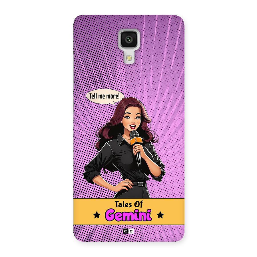 Tales Of Gemini Back Case for Mi4