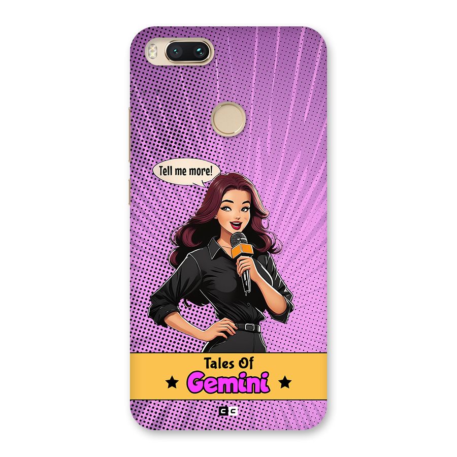 Tales Of Gemini Back Case for Mi A1