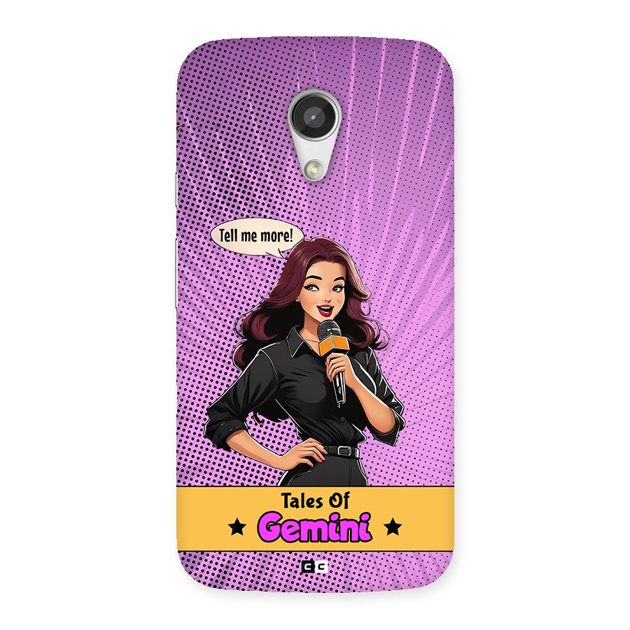 Tales Of Gemini Back Case for Moto G 2nd Gen