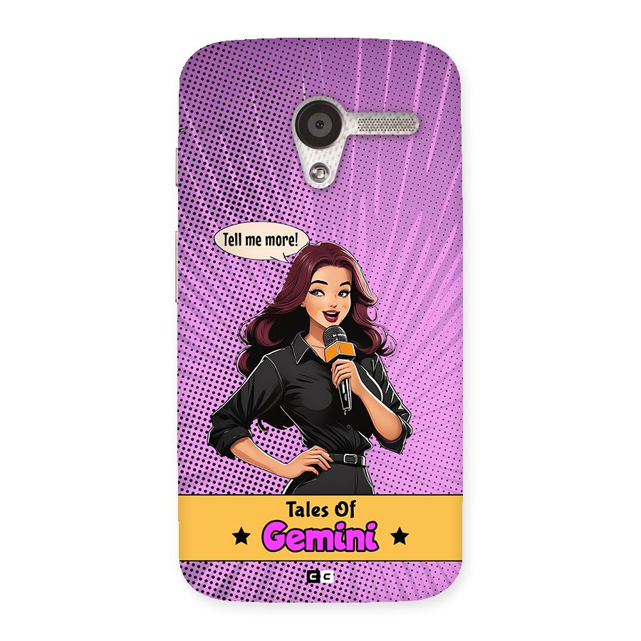 Tales Of Gemini Back Case for Moto X