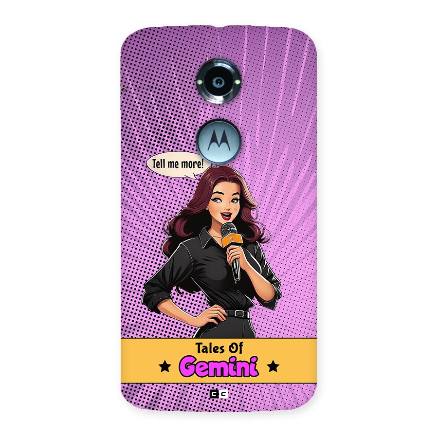 Tales Of Gemini Back Case for Moto X2