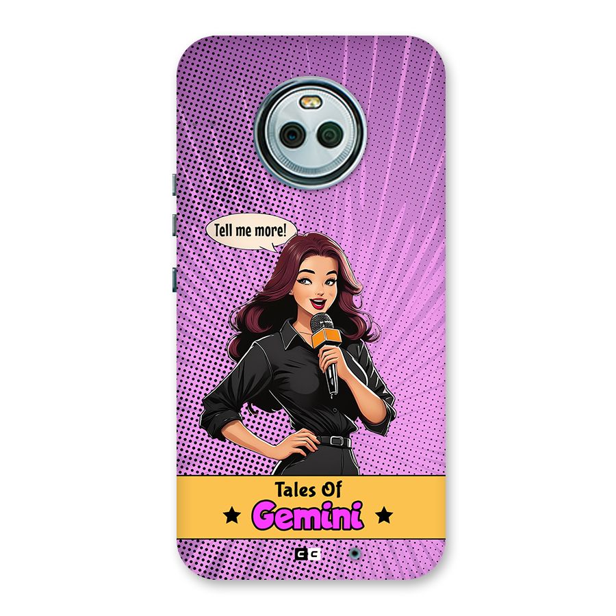 Tales Of Gemini Back Case for Moto X4