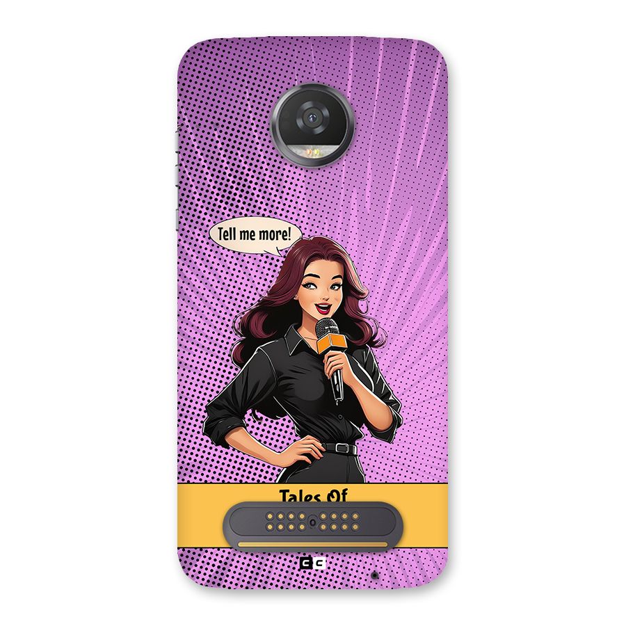 Tales Of Gemini Back Case for Moto Z2 Play