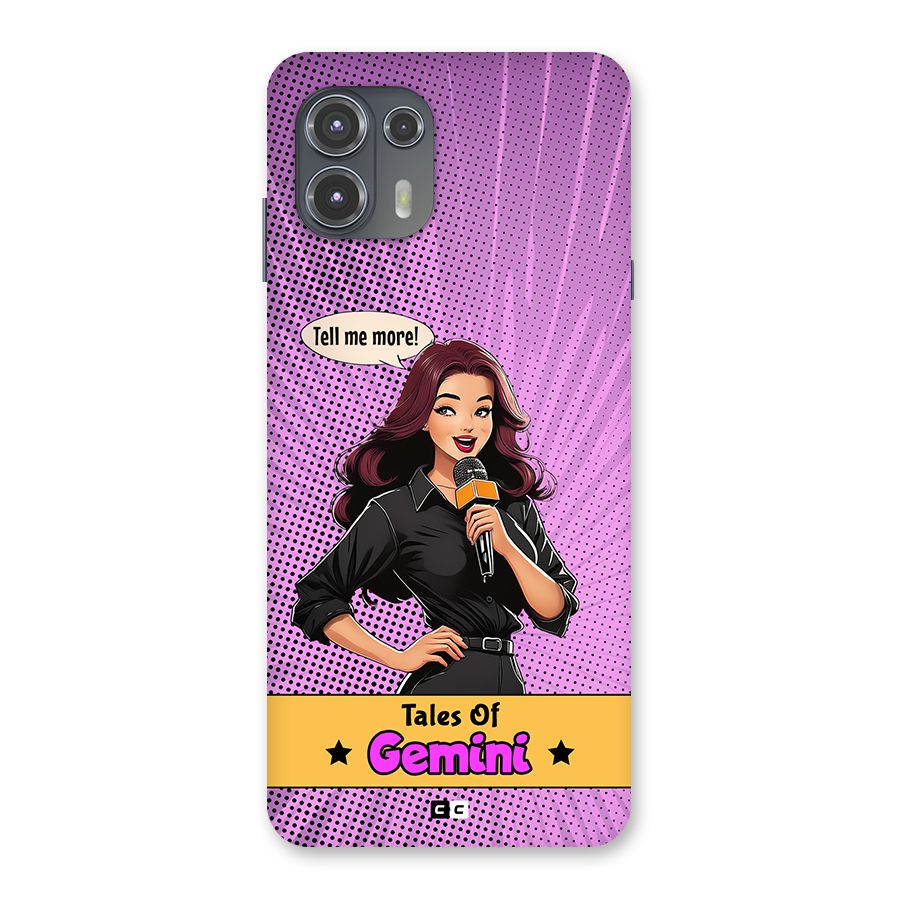 Tales Of Gemini Back Case for Motorola Edge 20 Fusion