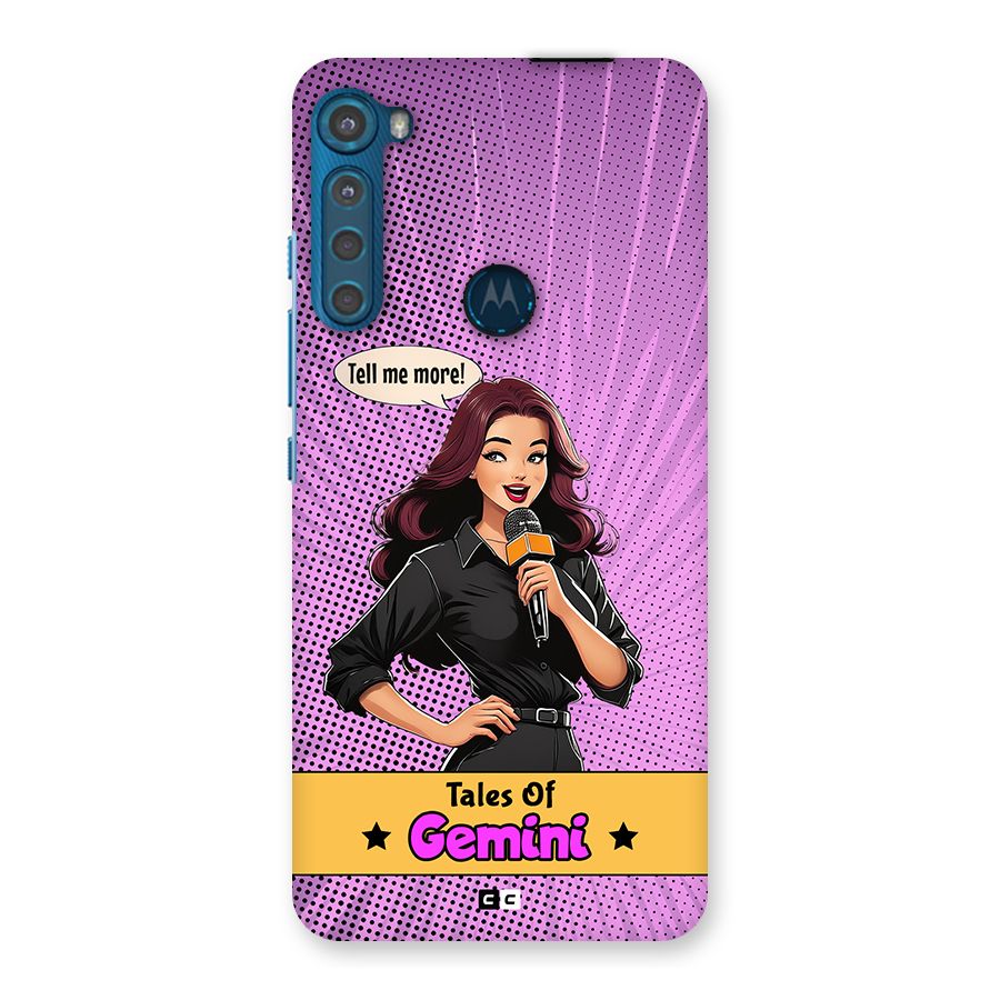 Tales Of Gemini Back Case for Motorola One Fusion Plus