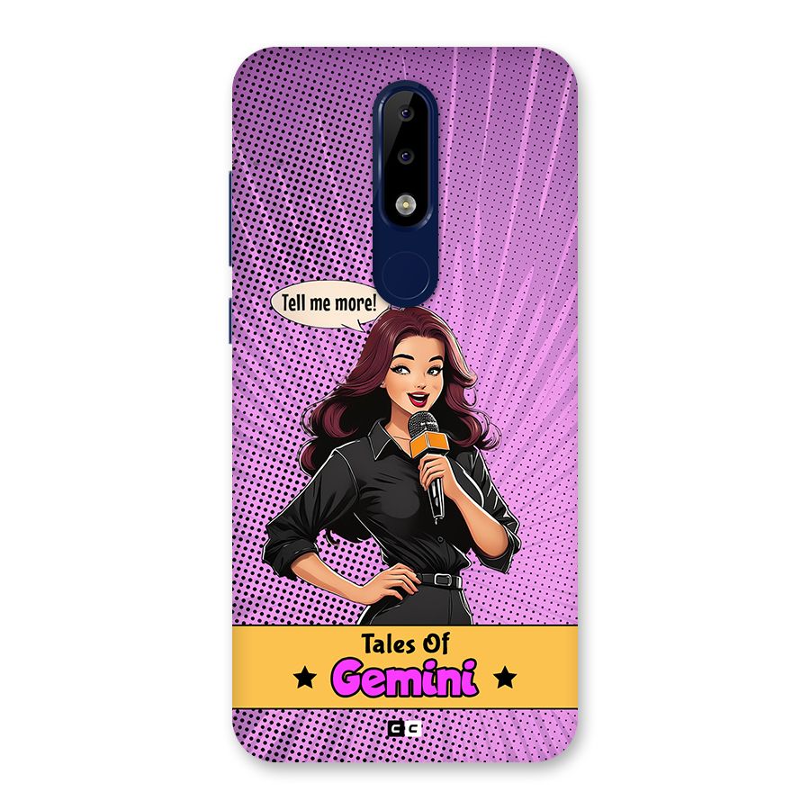 Tales Of Gemini Back Case for Nokia 5.1 Plus