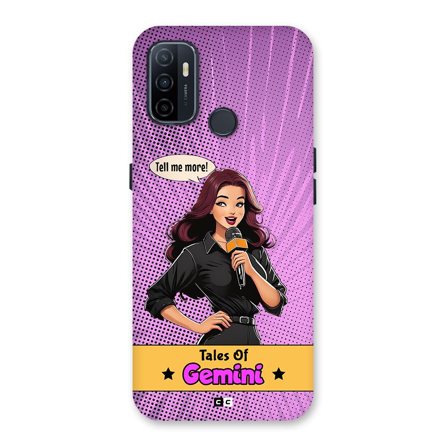 Tales Of Gemini Back Case for Oppo A32