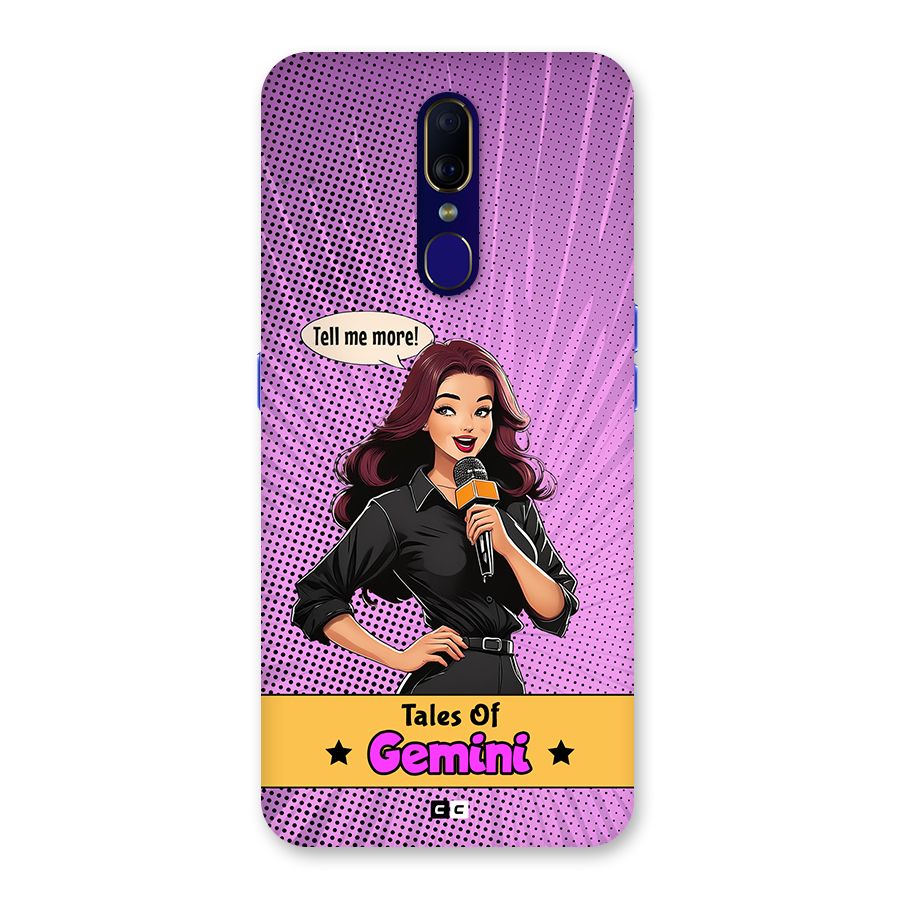 Tales Of Gemini Back Case for Oppo A9