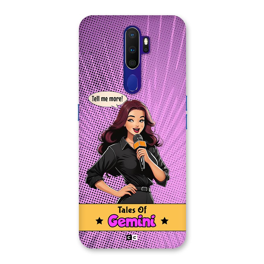Tales Of Gemini Back Case for Oppo A9 (2020)