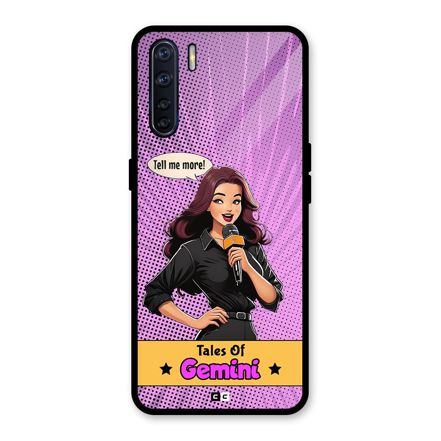 Tales Of Gemini Back Case for Oppo F15