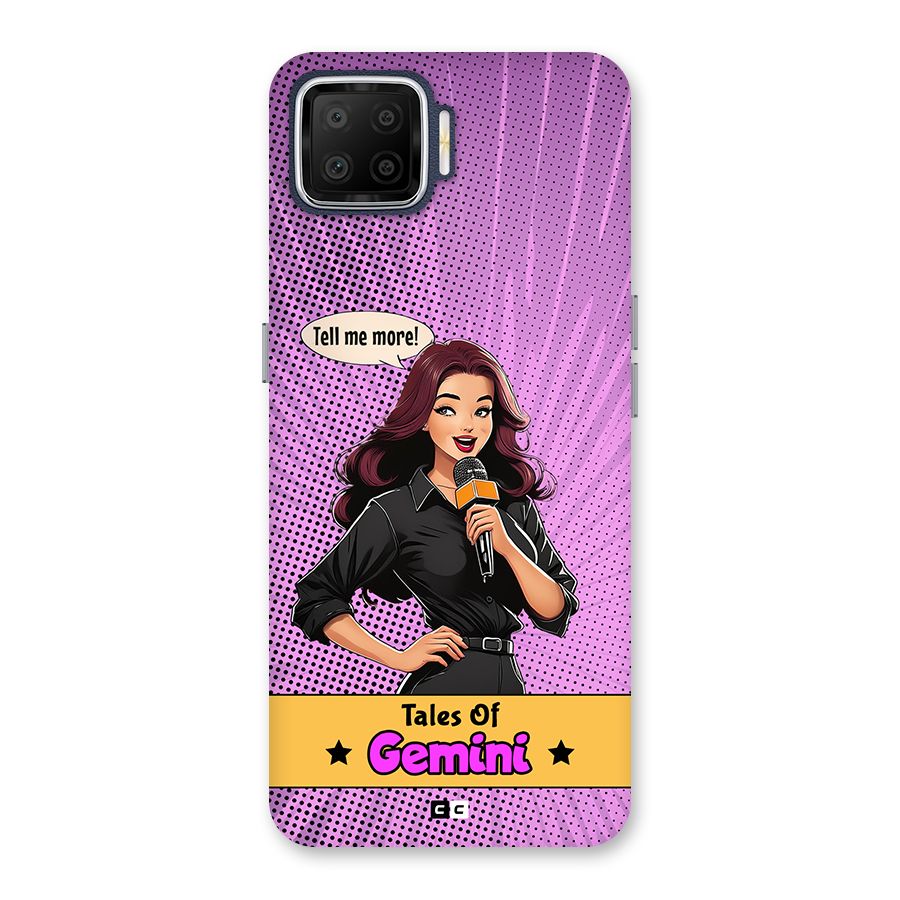 Tales Of Gemini Back Case for Oppo F17