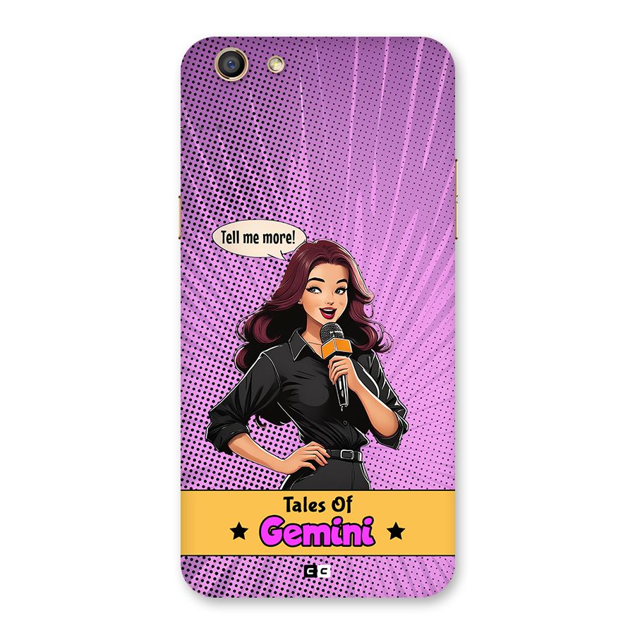 Tales Of Gemini Back Case for Oppo F3