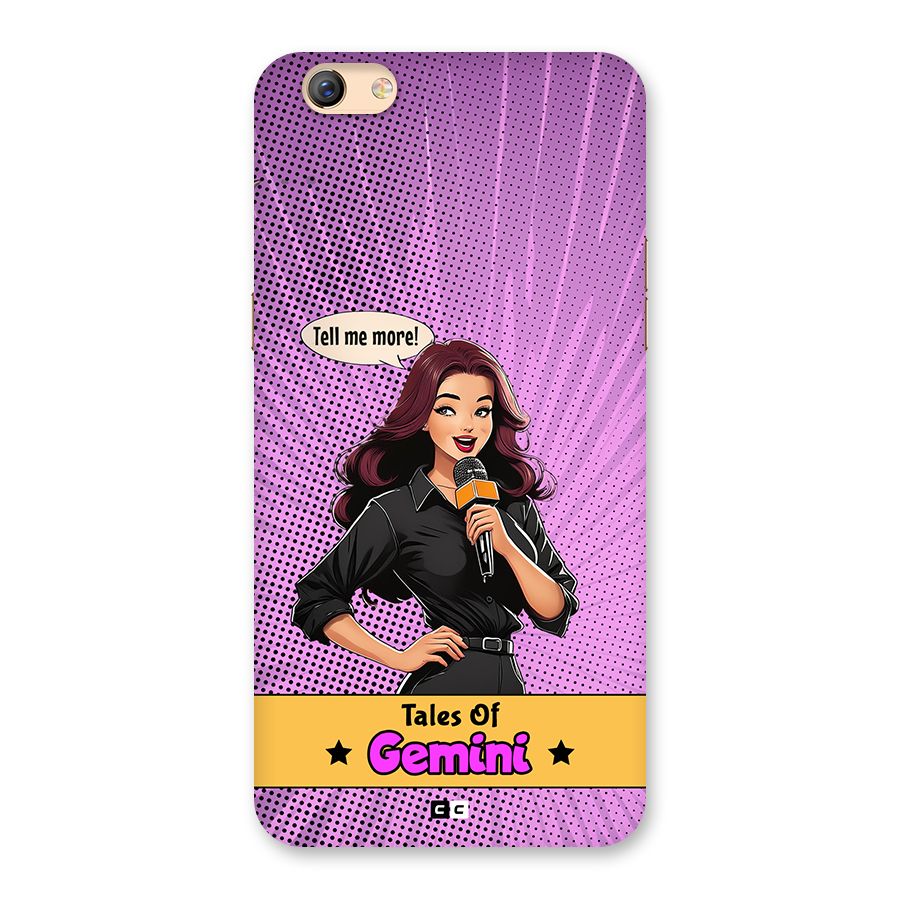 Tales Of Gemini Back Case for Oppo F3 Plus