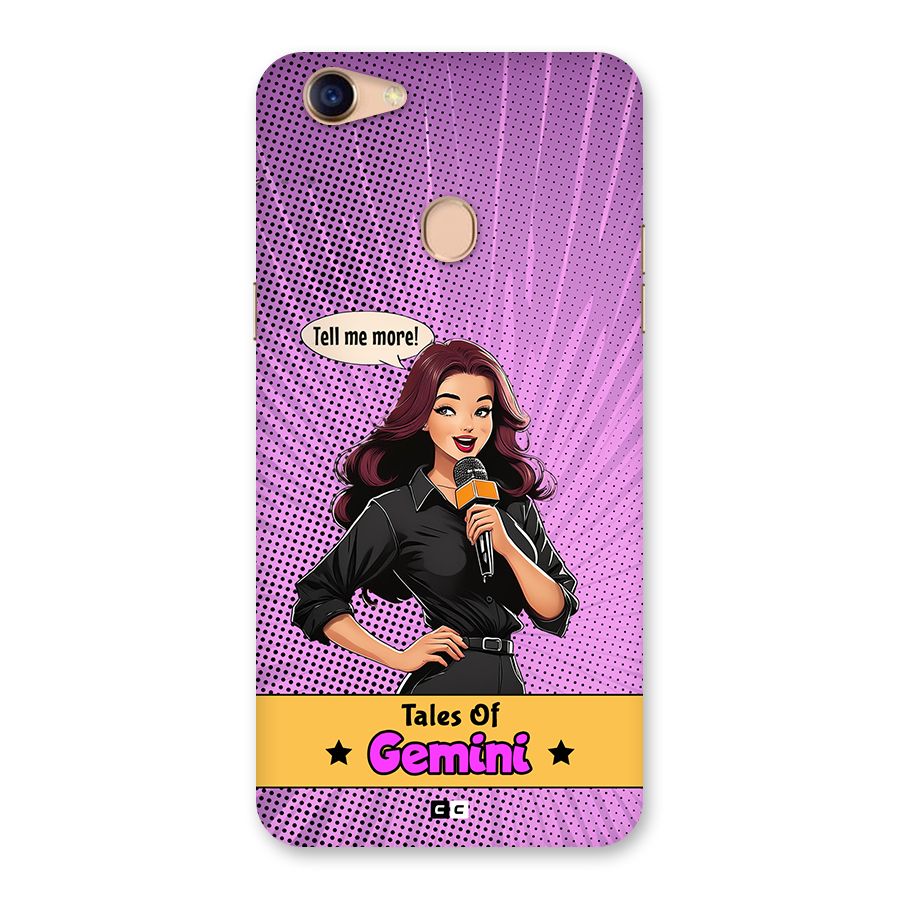 Tales Of Gemini Back Case for Oppo F5
