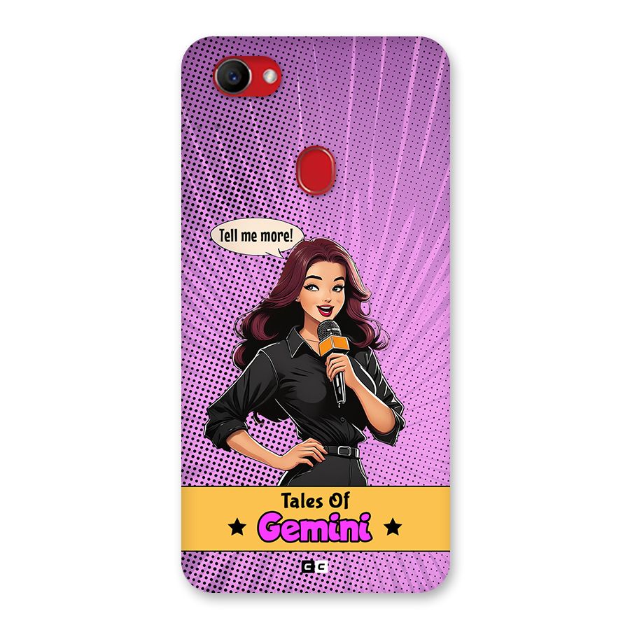 Tales Of Gemini Back Case for Oppo F7