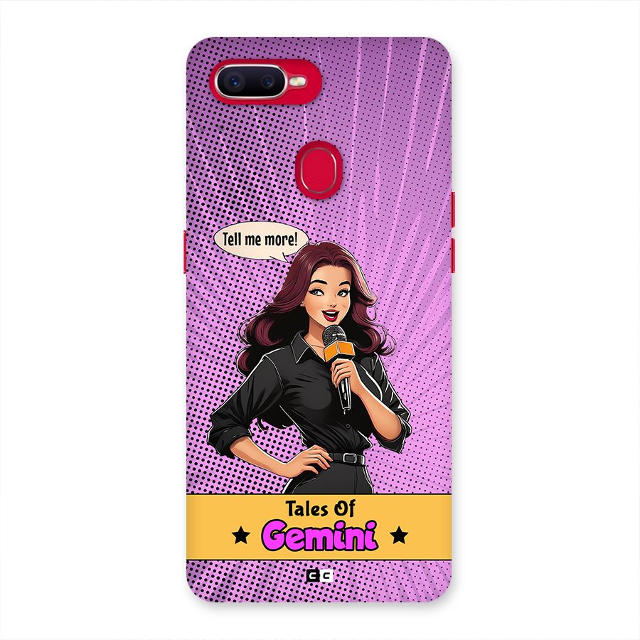 Tales Of Gemini Back Case for Oppo F9 Pro