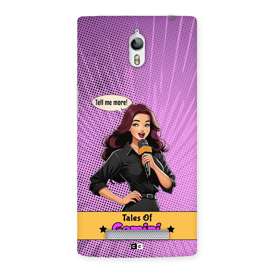 Tales Of Gemini Back Case for Oppo Find 7