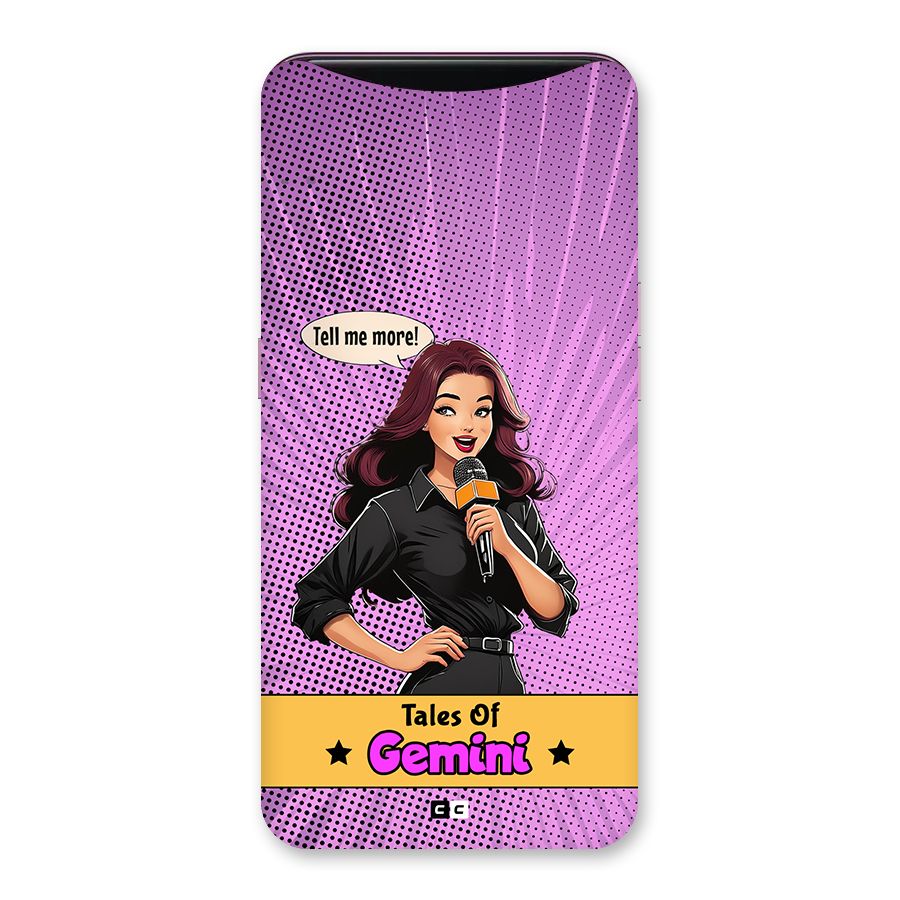 Tales Of Gemini Back Case for Oppo Find X