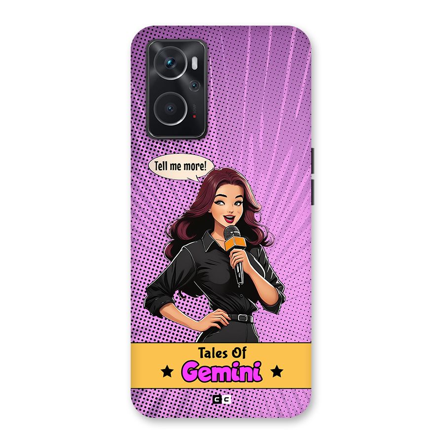 Tales Of Gemini Back Case for Oppo K10 4G