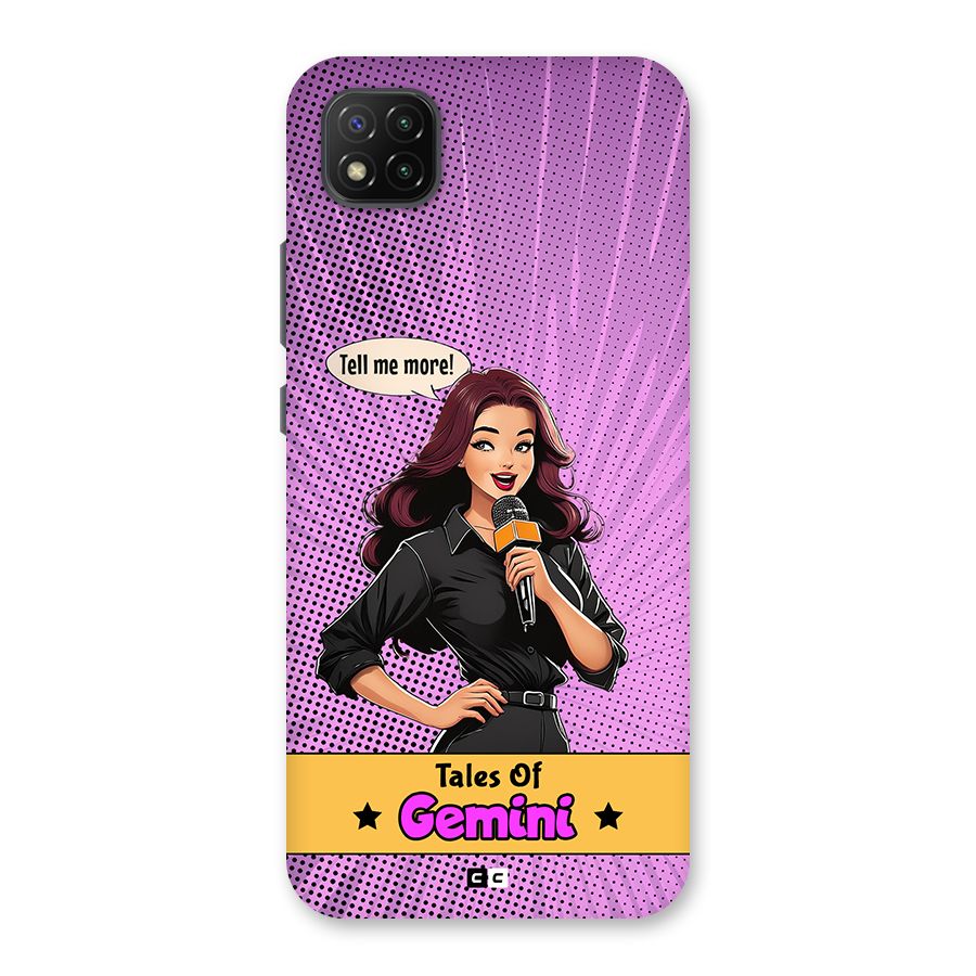 Tales Of Gemini Back Case for Poco C3